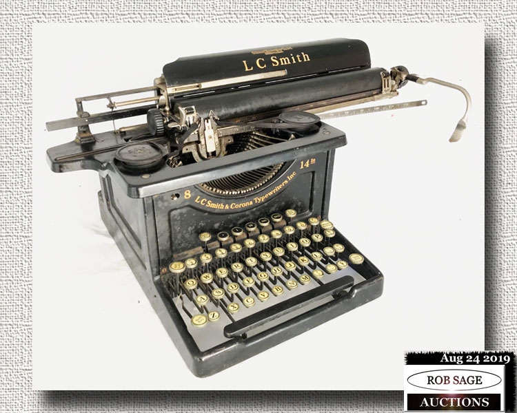 L C Smith Typewriter