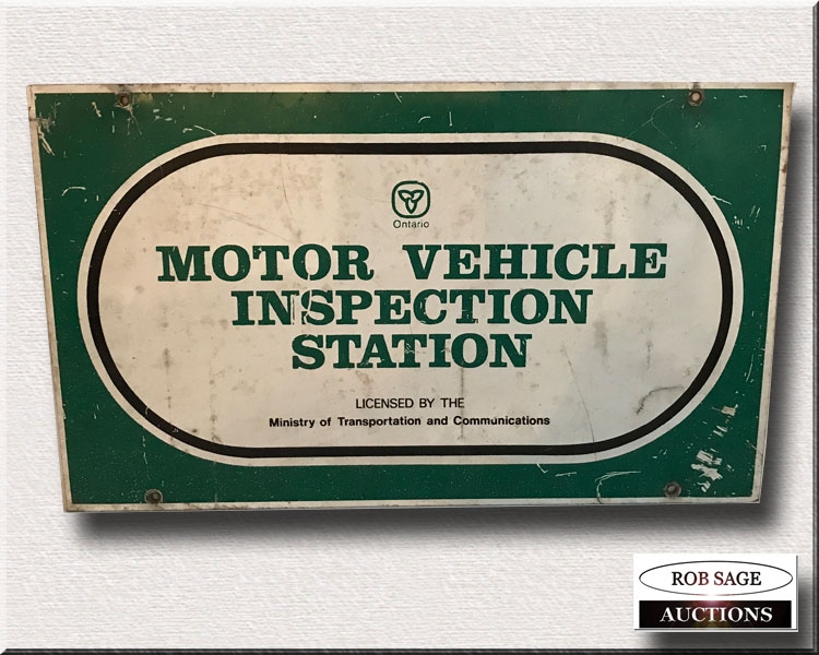 Inspection Sign
