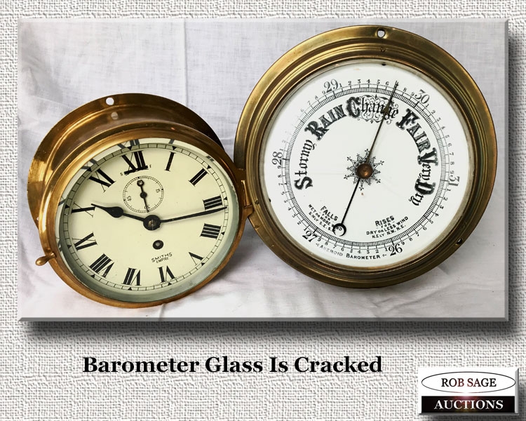Ships Clock/Barometer