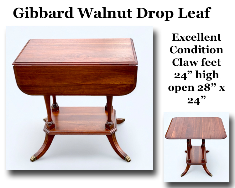Gibbard Drop Leaf Table