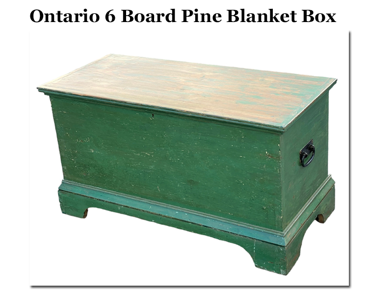 Pine Blanket Box