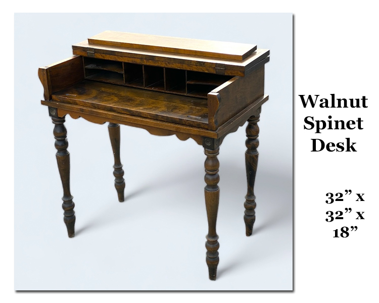 Walnut Spinet Desk