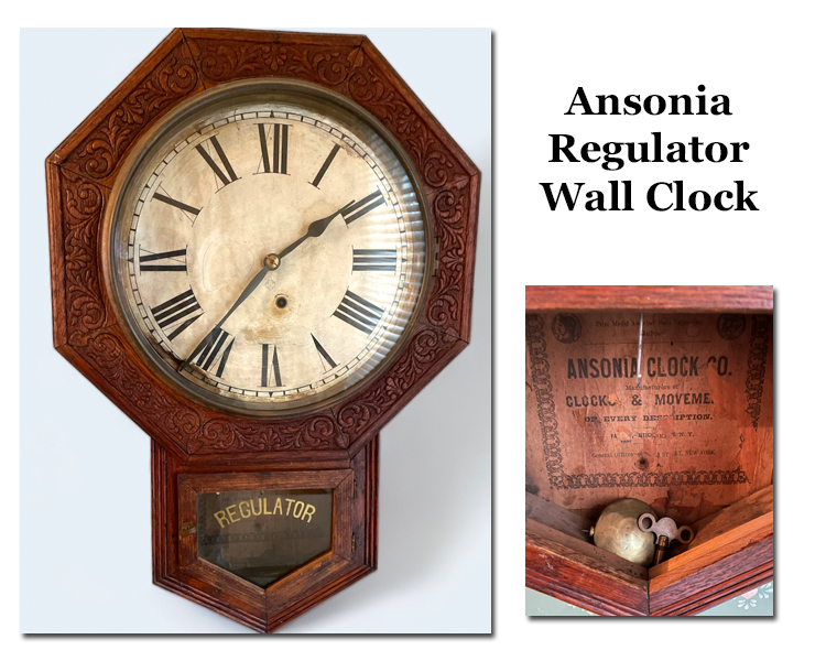 Ansonia Regulator Wall Clock