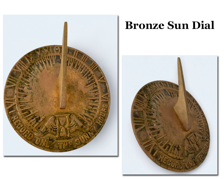 Bronze Sun Dial