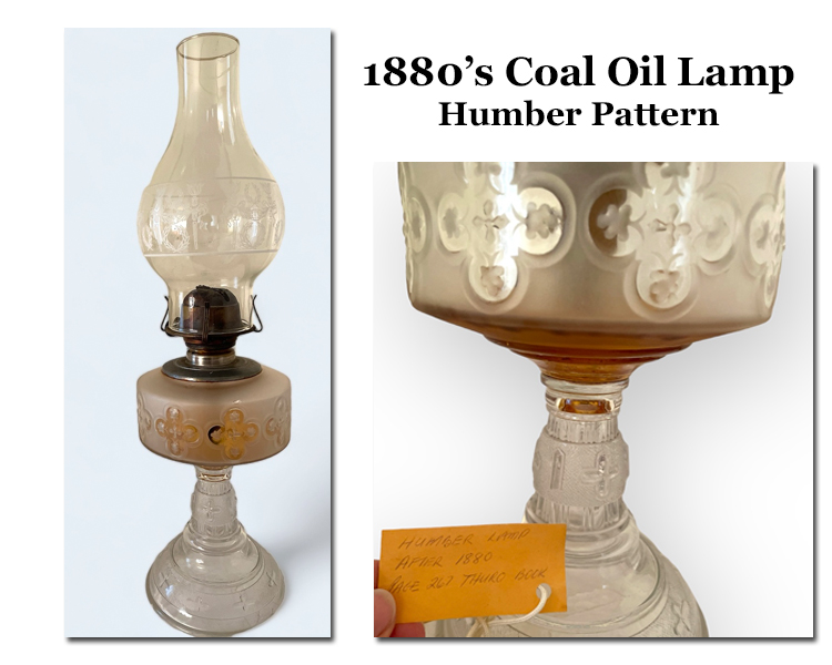 1880's Coal Oil Lamp