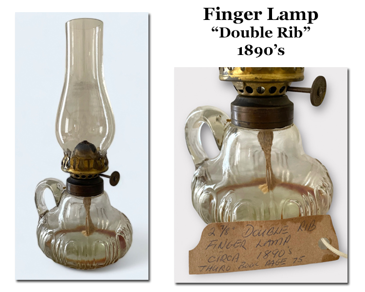 Coal Oil Finger Lamp