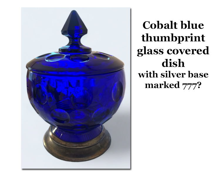 Cobalt Covered Dish
