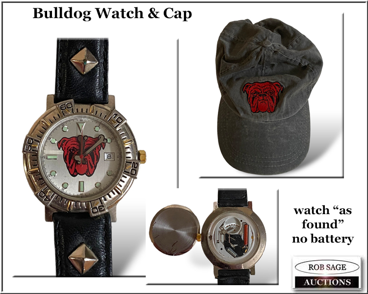 Bulldog Watch & Cap
