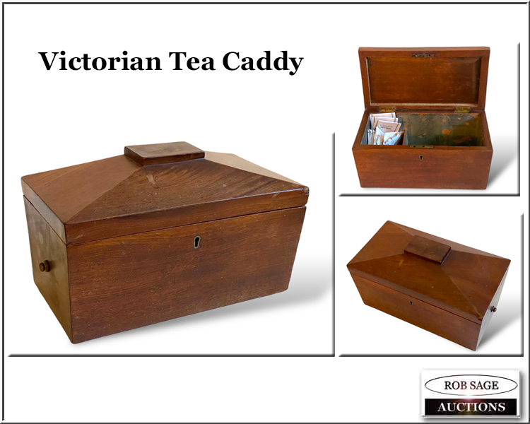 #190 Victorian Tea Caddy
