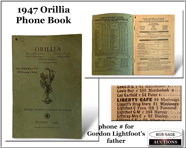 #271 Orillia Phone Book
