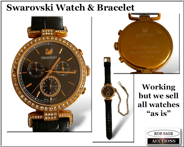 #256 Swarovski Watch/Bracelet