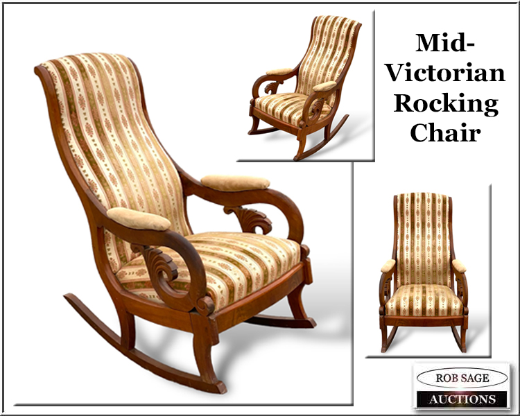 #148 Victorian Rocking Chair