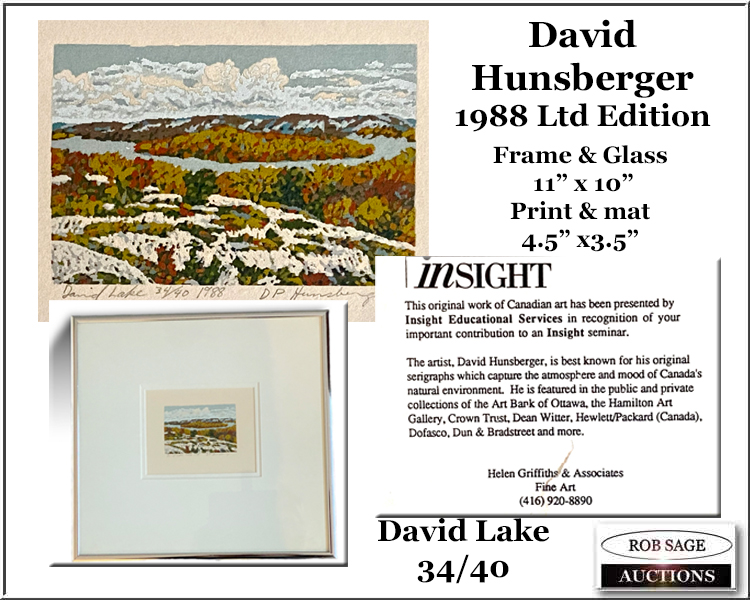 #100 David Hunsberger Print