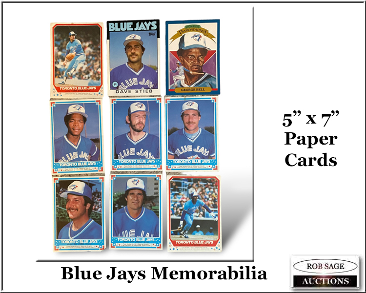 #154 Blue Jays Paper Cards