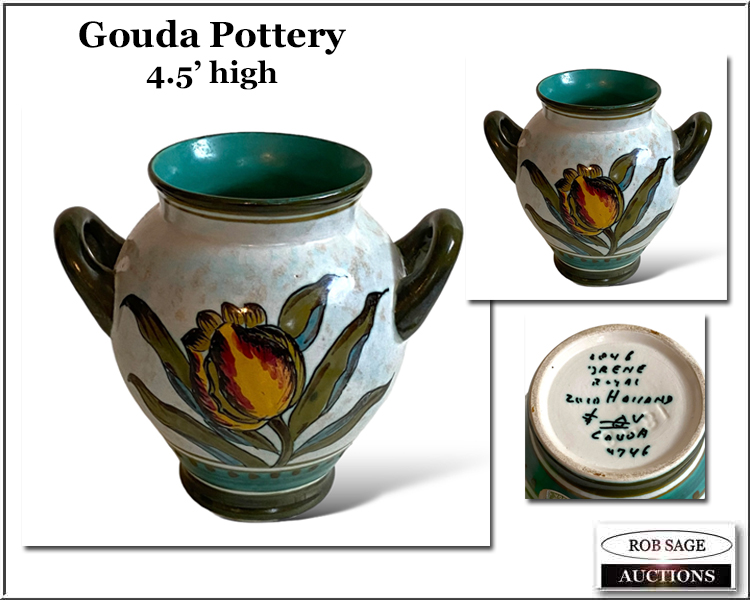 #27 Gouda Pottery Vase