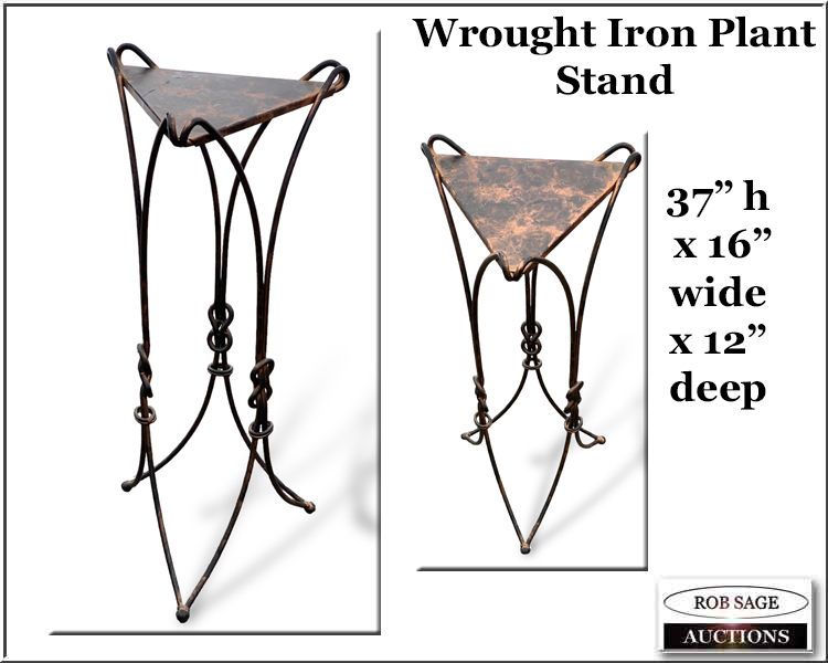 #68 Wrought Iron Plant Stand