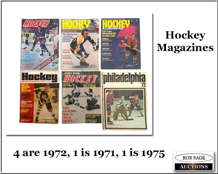 #30 1970's Hockey Magazines