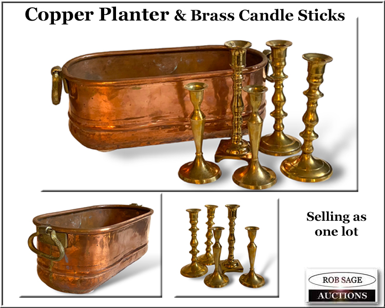 #250 Copper Planter
