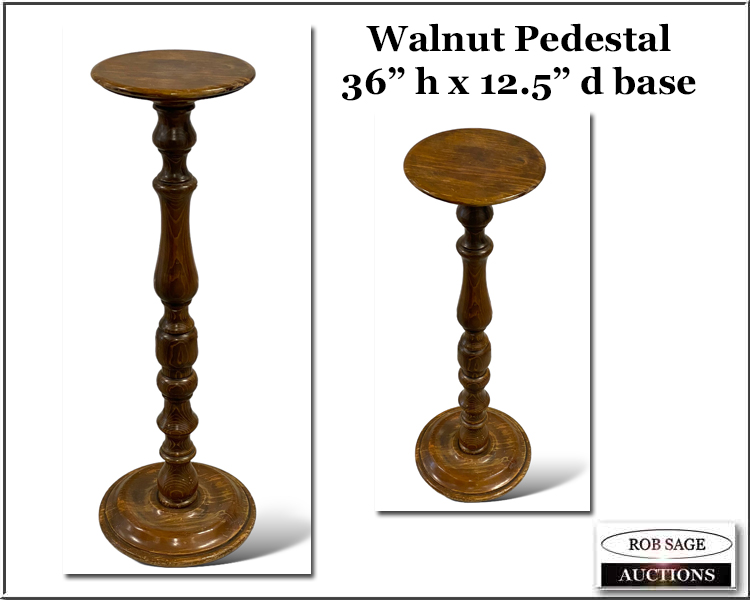 #40 Walnut Pedestal