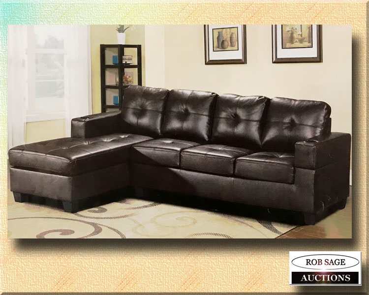 Leather Chaise/Sofa