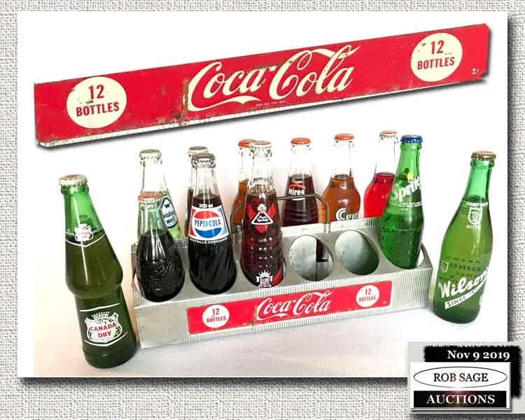Coke Carrier/Assorted Bottles