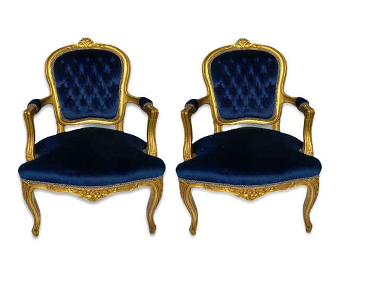 French Style Armchairs