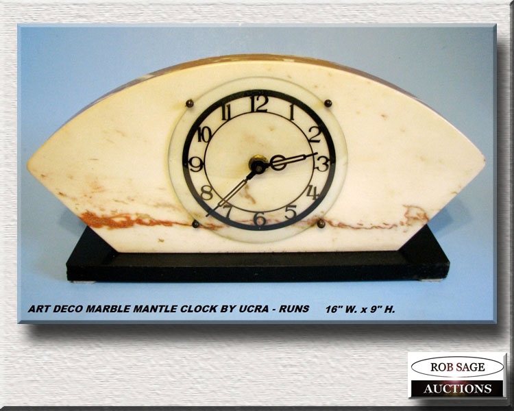 Deco Mantle Clock
