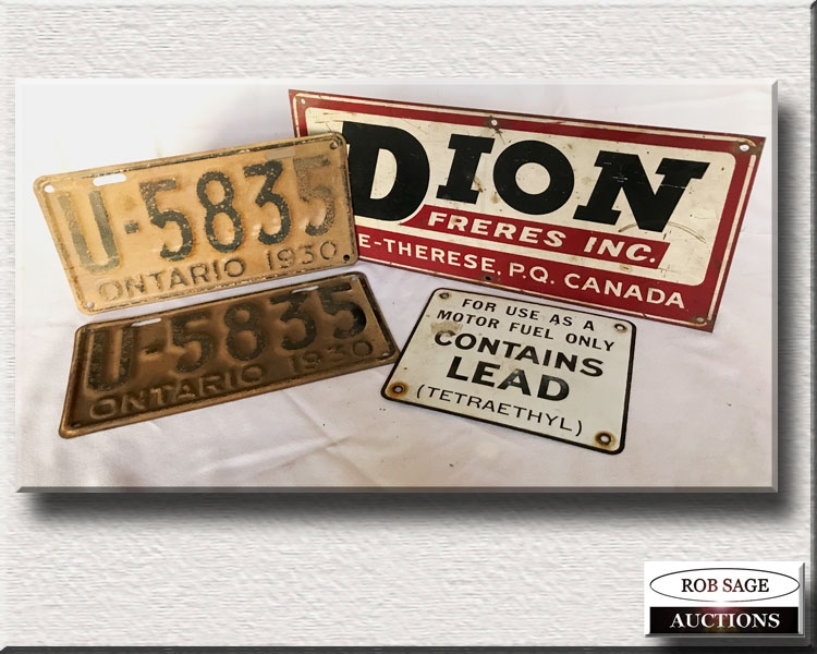 Signs/License Plates