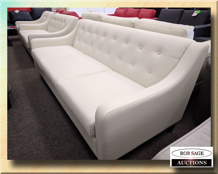 Leather Sofa-Loveseat-Chair